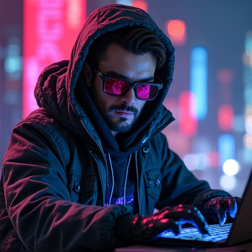 Cyberpunk Hacker